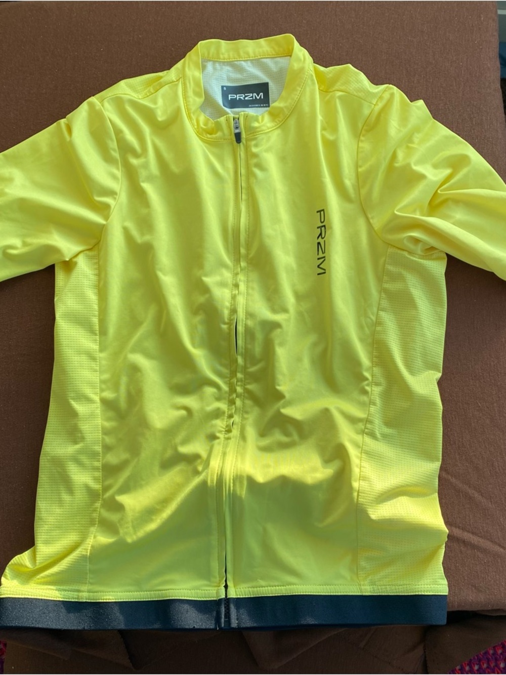 PRZM High-Vis Yellow Cycling Jersey